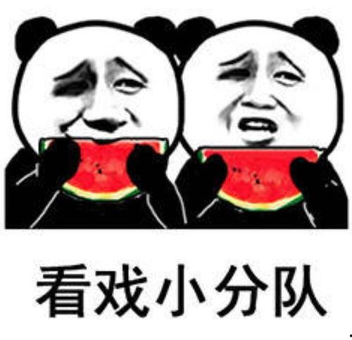 娱乐圈吃瓜表情图卡通版